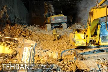 چهارمین روز آواربرداری ساختمان پلاسکو-4 14