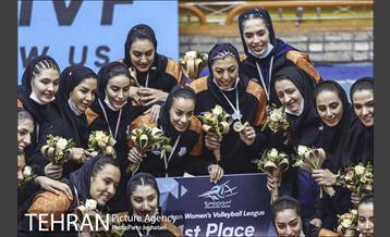جشن قهرمانی سایپا در لیگ والیبال زنان 27