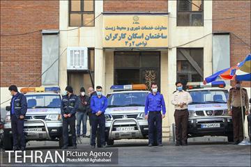 مانور عملیات برف روبی شهرداری منطقه 8