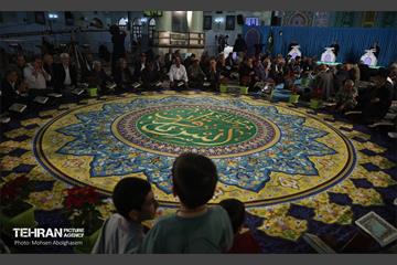 ترتیل خوانی قرآن کریم در حرم عبدالعظیم حسنی (ع) 10