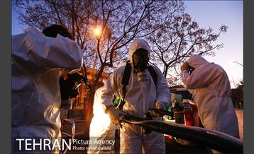 ضد عفونی و پاکسازی بازار تهران 8