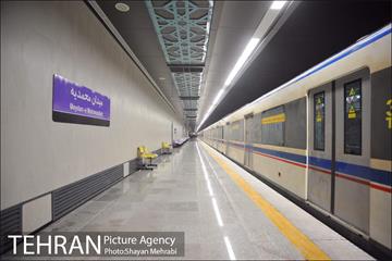 تست گرم خط هفت مترو با حضور شهردار تهران 11