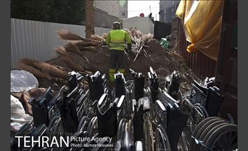 ارائه خدمات نیرو های خادم الحسین (ع) در کربلا 12