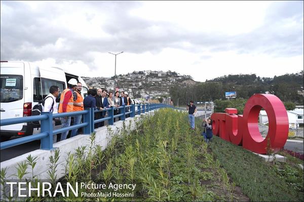بازدید نماینده تهران در اجلاس HABITAT III از پروژه تقاطع غیر همسطح کاراپونکو و اتوبان سیمون بولیوار 12