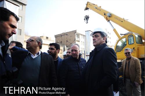 بازدید شهردار تهران از پروژه میدانگاه شهری امیر کبیر 33