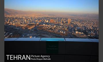 امروز تهران از فراز برج میلاد 26