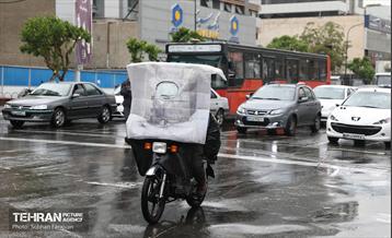 بارش باران بهاری در تهران - 1 2
