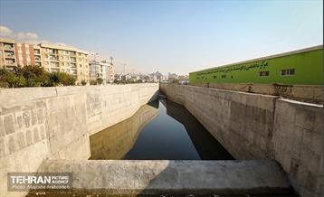 آیین بهره برداری از پنج پروژه جمع آوری و هدایت آب های سطحی در تهران  3