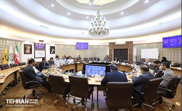 جلسه مشترک شرکت بهره‌برداری متروی تهران و حومه و سازمان آتش‌نشانی و خدمات ایمنی 4