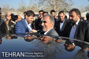 پیشواز نیروهای شهربان و حریم بان از نوروز با حضور شهردار تهران 59