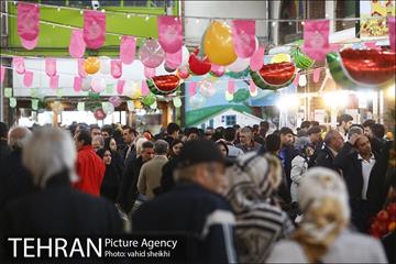 بازار میوه و تره بار جلال آل احمد در آستانه شب یلدا 8