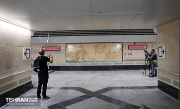 بازدید نمایندگان رسانه‌های خارجی از مترو مریم مقدس(س)  27