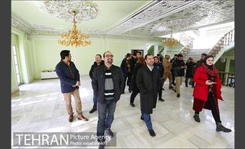 بازدید اعضای شورای شهر و مدیران شهری از عمارت اقدسیه  11