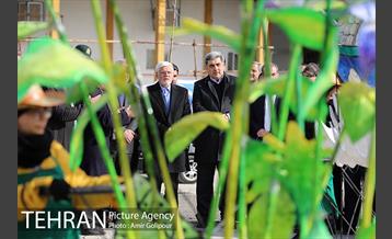 آیین بهره برداری از ۵۵ پروژه مدیریت شهری در منطقه ۲۲ تهران 4