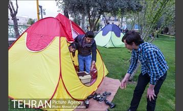 روز طبیعت بارانی در بوستان رازی 4