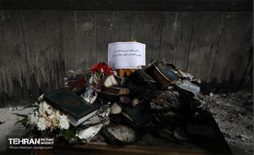 بازدید خبرنگاران رسانه‌های خارجی از تخریب اموال عمومی شهر 35