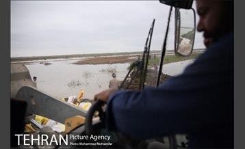 جلوگیری از ورود اب گرگان رود به شهر اق قلا 8