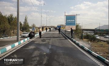 افتتاح دسترسی بزرگراه شهید سلیمانی به بزرگراه شهید یاسینی 34