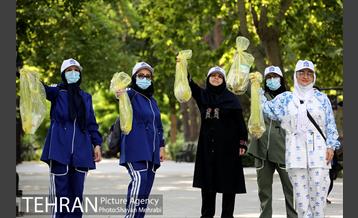 طرح پاکسازی پارک شهر تهران از فیلترهای سیگار  31