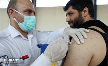 تزریق واکسن کرونا در سازمان پسماند 16