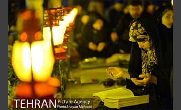 احیای شب بیست و یکم ماه رمضان در بهشت زهرا (س) 20