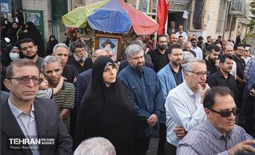 تشییع پیکر مطهر شهید محمد حسن زارعی در منطقه ۸ 11