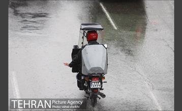 بارش نخستین باران پاییزی در تهران 15