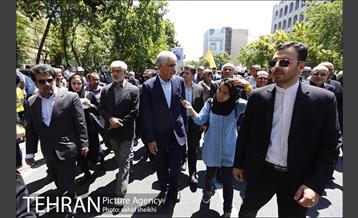 حضور شهردار تهران در راهپیمایی روز جهانی قدس 19