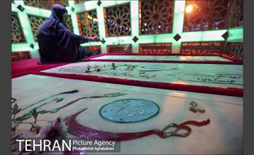 قبور شهدای غواص در هفته دفاع مقدس 14