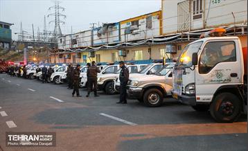 مانور برف روبی شهرداری منطقه 6 6