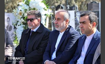 خاکسپاری سفیر سابق فلسطین در بهشت زهرا 28