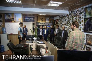بازدید سخنگوی شورای شهر از مرکز ارتباطات شهرداری تهران 13