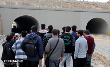 بازدید دانشجویان از پروژه خرازی و تقاطع آبشناسان-جنت آباد  44