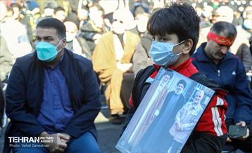 مراسم عزاداری شهادت حضرت زهرا(س) در منطقه 17