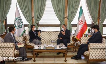 دیدار شهردار تهران با سفیران سوریه، ژاپن و ایتالیا 86