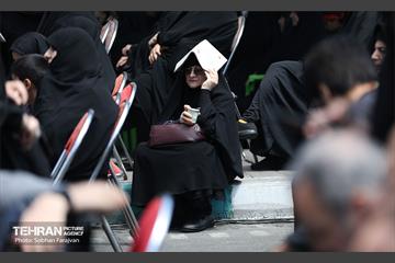اجتماع صادقیون در میدان صادقیه تهران 35