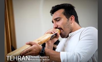 نقاره زنی میلاد امام رضا (ع) در میدان مشق 6