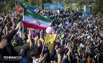 اجتماع بزرگ نوجوانان غرب تهران در پویش سلام فرمانده 23