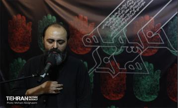 عزاداری شب هفتم محرم در خیمه هنر 11