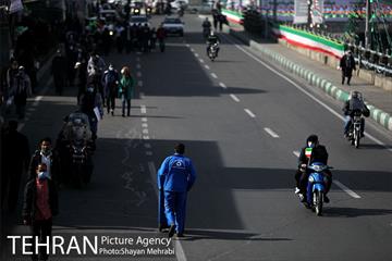 خدمات شهرداری تهران در پایان راهپیمایی ۲۲ بهمن 13