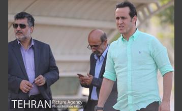 اولین تمرین تیم فوتبال نفت تهران با حضور علی کریمی