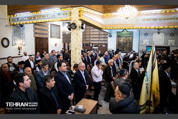 بزرگداشت رهبر شهید انقلاب در کنیسه یوسف‌آباد