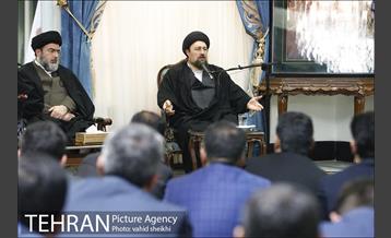 تجدید میثاق کارکنان گزینش با آرمان های امام و دیدار با یادگار ایشان 29