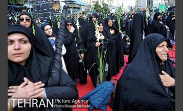 عزاداری شهادت حضرت زهرا(س) در میدان فاطمی  27