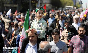 راهپیمایی روز قدس در پایتخت - 3 13
