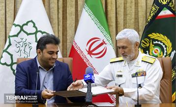 امضای تفاهم‌نامه‌ همکاری شهرداری تهران و وزارت دفاع 14