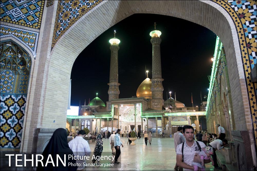 روز اول ماه رمضان در حرم حضرت عبدالعظیم حسنی(ع)‎ 25