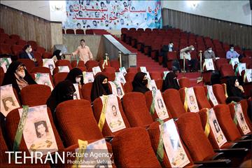 آیین رونمایى از تابلوى دارالشهدای دانش آموزى شهر تهران در منطقه 16 4