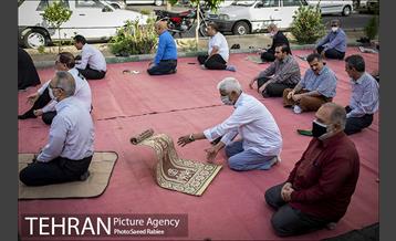 اقامه نماز عید سعید فطر در شهرک اکباتان 12