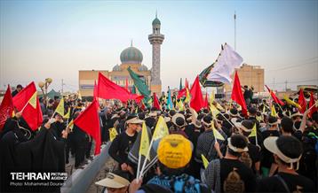 راهپیمایی سلام یا مهدی(عج) در مسجد سهله 19